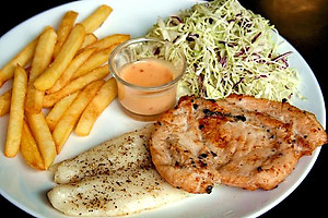 Grilled Chicken & Fish Combo
