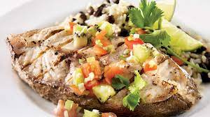 Grilled Grouper Steak