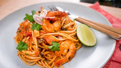 Tom Yam Pasta